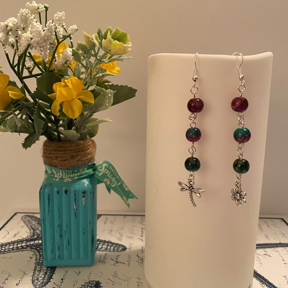 Beautiful beaded earrings! - Picture 6 of 7